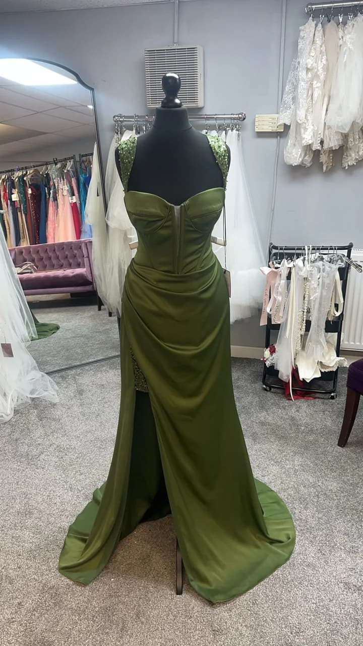 Olive Prom Dress