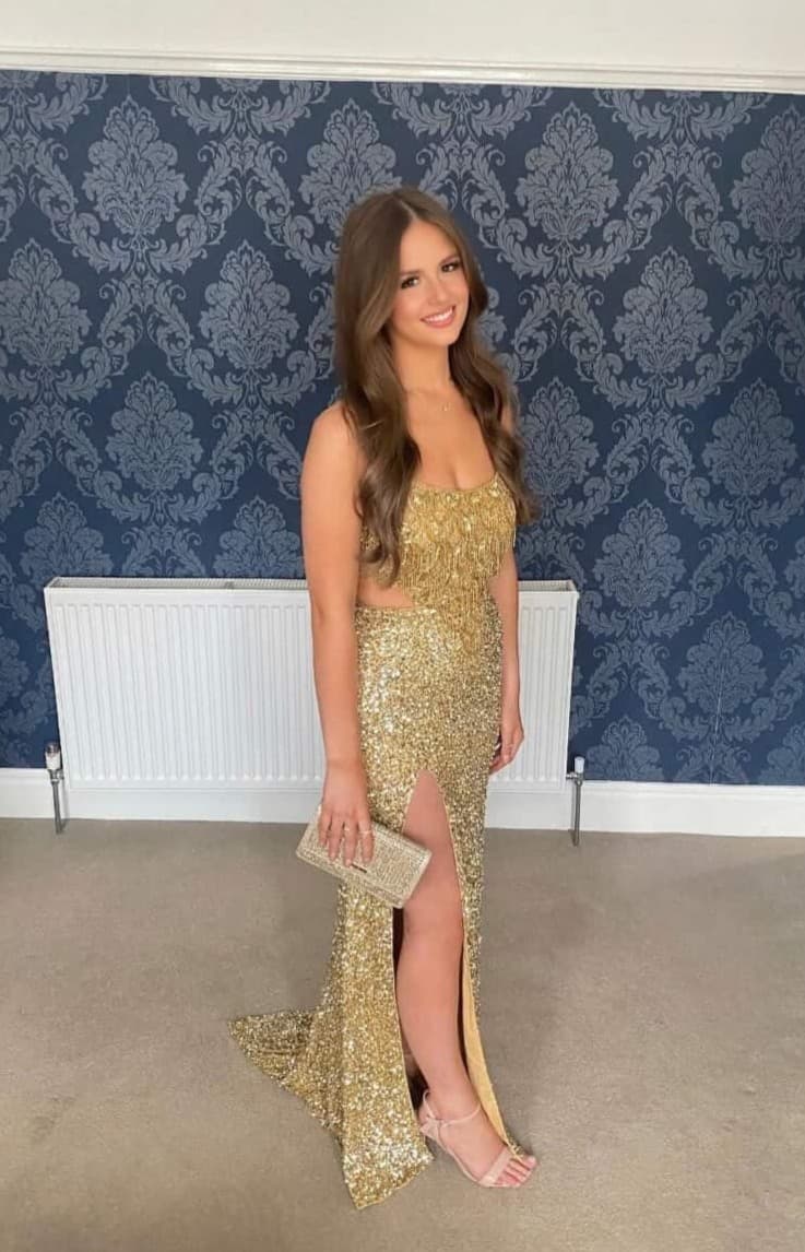Giovannie gold gown