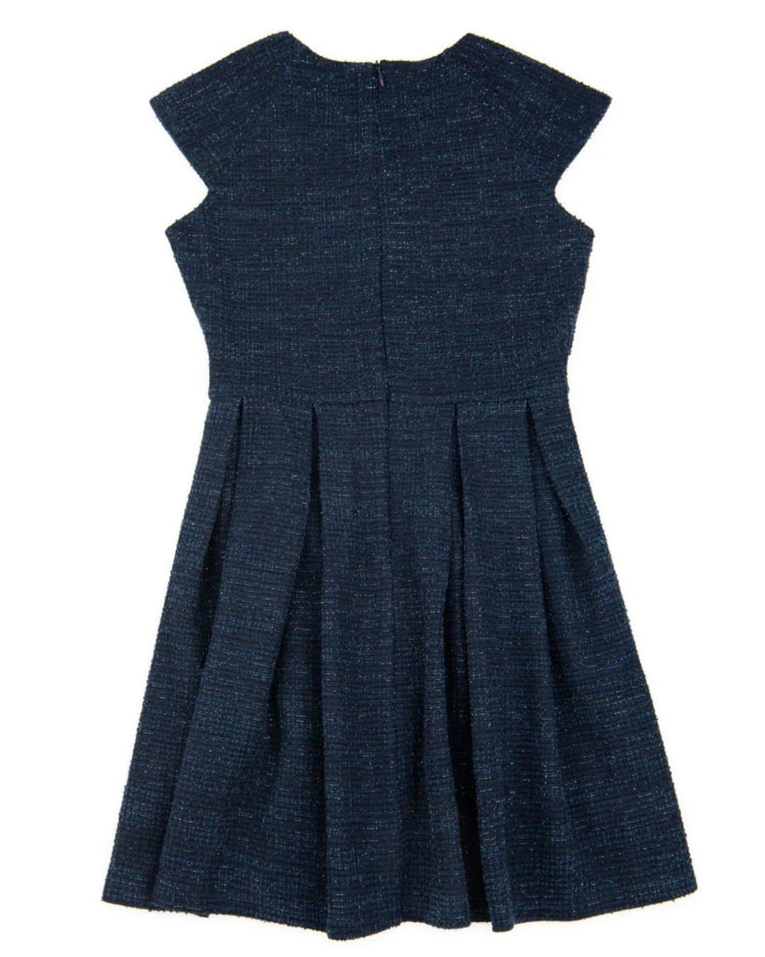 By Debra Cap Sleeve Service Dress in Navy