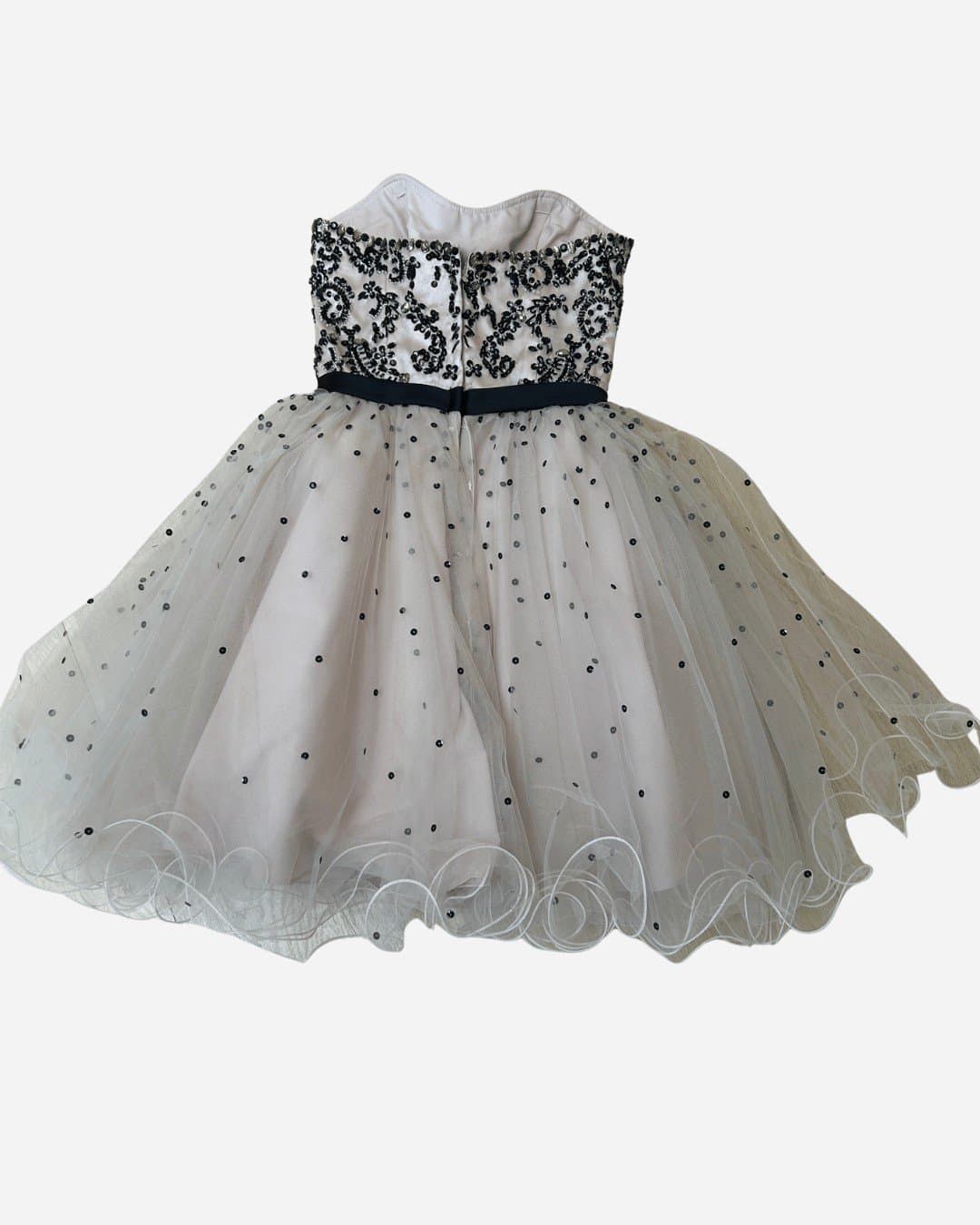 Pre-loved Mori Lee Style 9230 in Nude/Black
