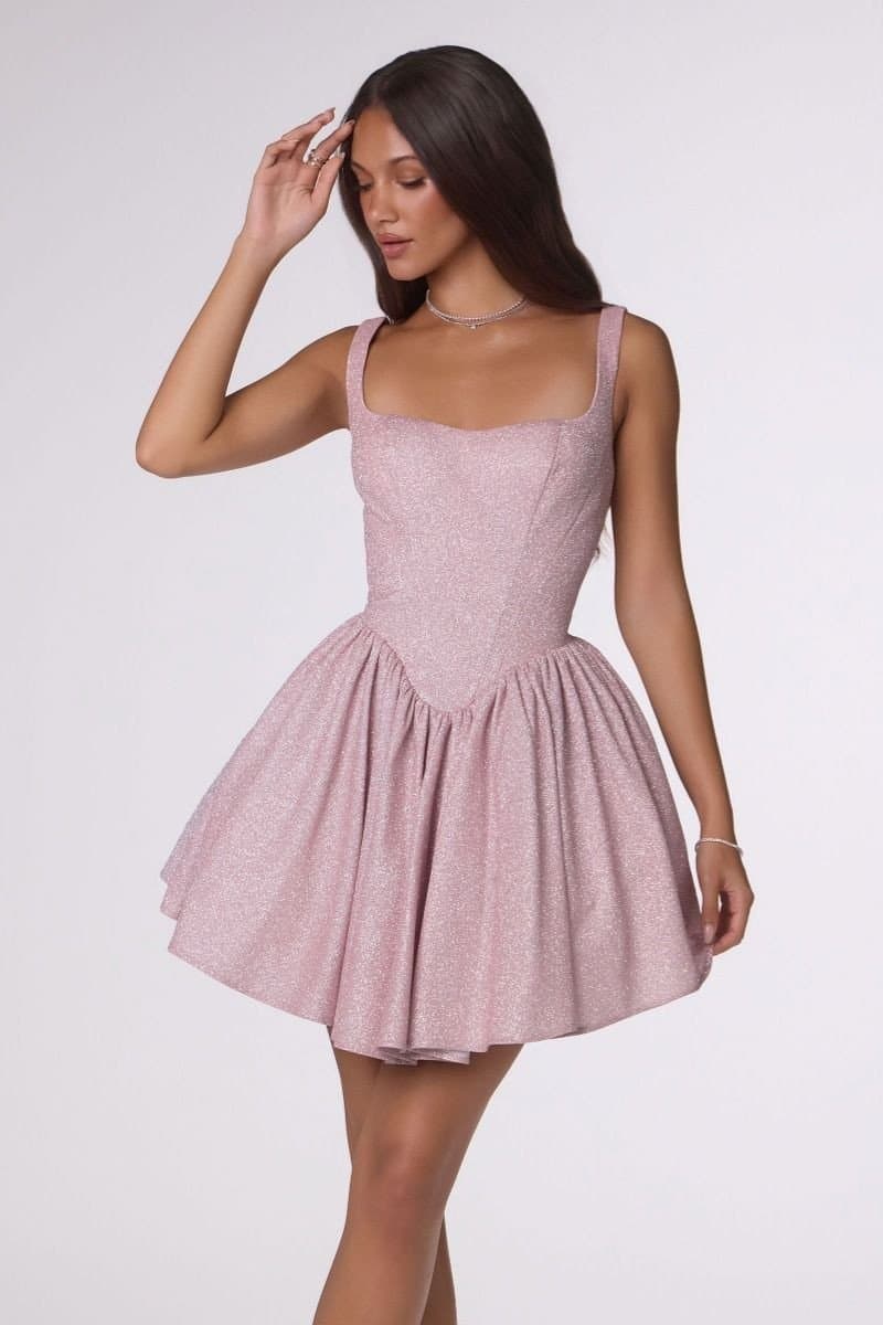 LADivine Short Prom Dress Style T738